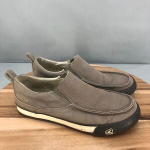 Keen Timmons Canvas Slip On Shoes Mens 9 Brown Sneakers